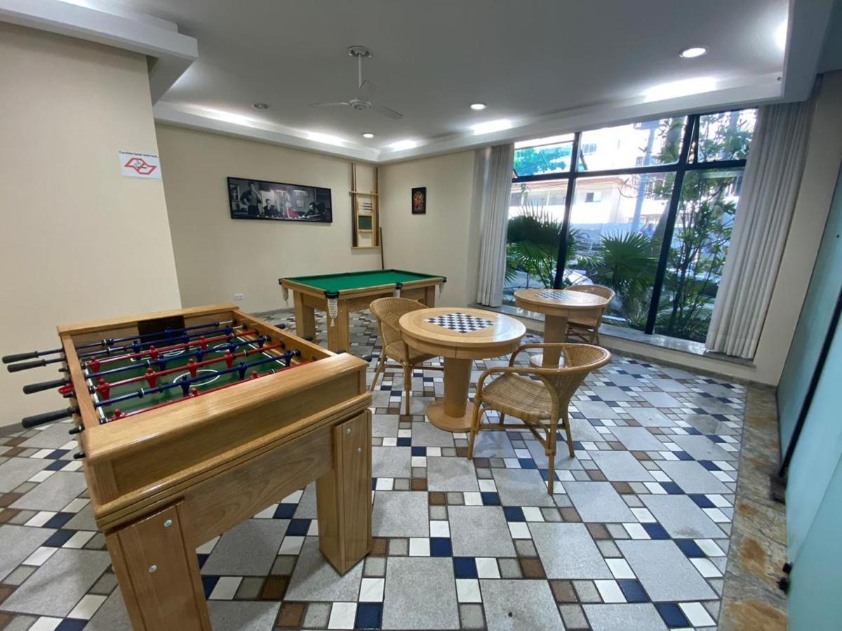 Apartamento Flat em Pitangueiras - sacada gourmet, 3 dorms, limpeza diária e serv de praia Guarujá Exterior foto